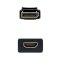 Adaptateur Display Port Male vers HDMI Femelle 1.4 0.1M * Nanocable 10.16.0502 *