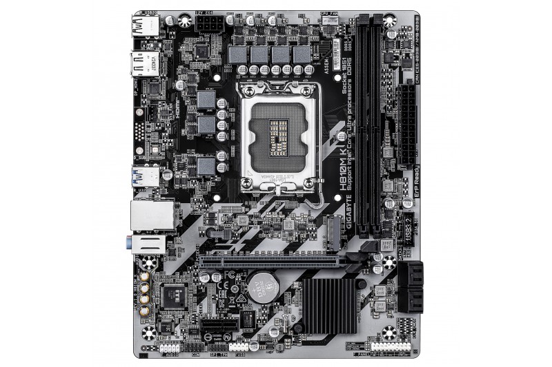 GIGABYTE H810M K LGA1851 mATX proc serie ultra GIGABYTE H810M K LGA1851 mATX proc serie ultra
