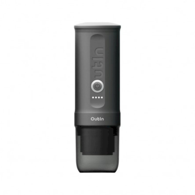 OUTIN NANO Cafetière ESPRESSO Portable jusqu'à 5 café moulu/Nespresso *OUTINGREY