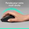 Logitech M330 SILENT PLUS - souris - 2.4 GHz - noir * 910-004909 *