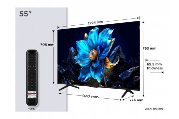 TV QLED 55 POUCES 4K Google TV TCL 55P7K