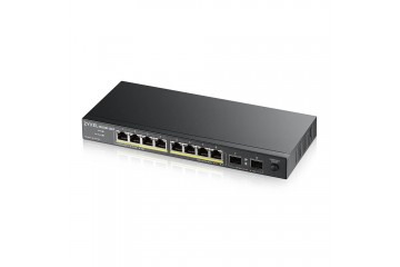 Zyxel GS1100-10HP - commutateur - 8ports + 2SFP 130W POE- Montable sur rack