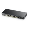 Zyxel GS1100-10HP - commutateur - 8ports + 2SFP 130W POE- Montable sur rack Zyxel GS1100-10HP - commutateur - 8ports + 2SFP 130W POE- Montable sur rack