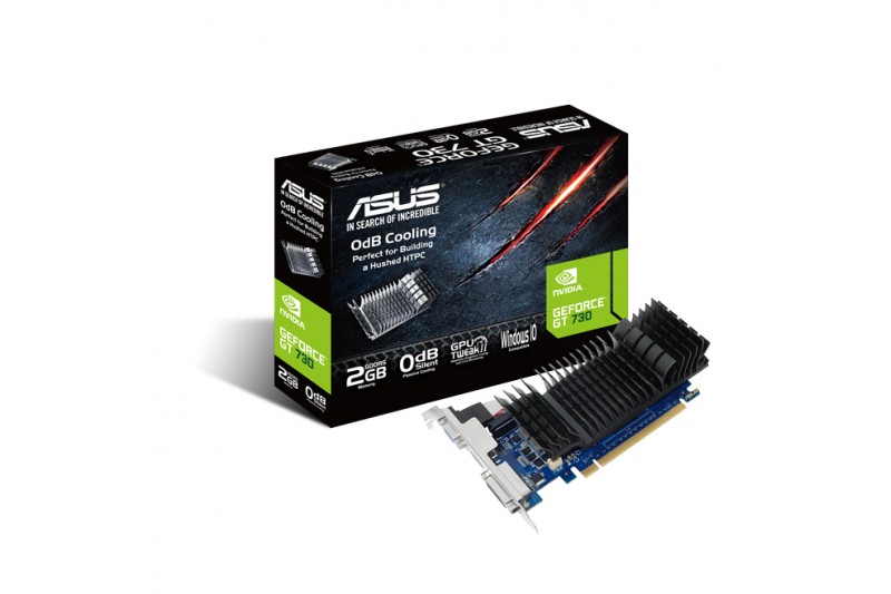 ASUS GT730-SL-2GD5-BRK - carte graphique - GF GT 730 - 2 Go