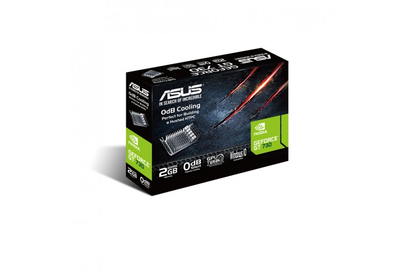 ASUS GT730-SL-2GD5-BRK - carte graphique - GF GT 730 - 2 Go