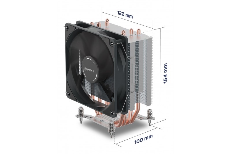 UNYKAch Ventilateur CPU UNYCOOL H40 Intel et AMD * UK324001 * UNYKAch Ventilateur CPU UNYCOOL H40 Intel et AMD * UK324001 *