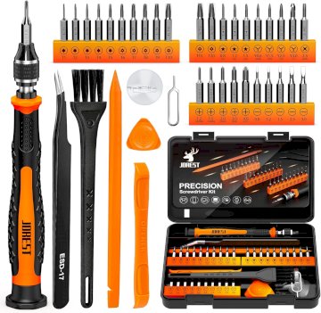 40Pcs Kit Tournevis de Précision, Set Outils avec Torx T1 T2 T3 T4 T5, T6 T7 T8