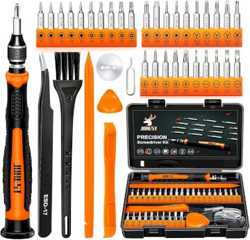 38Pcs Kit Tournevis de Précision, Outillage Set avec Torx T1 T2 T3 T4 T5, TR5 T6