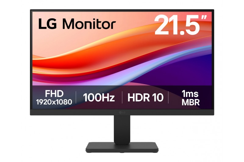 Ecran 21.5 LED wide 1ms VGA HDMI Black 100Hz * LG 22U401A-B *