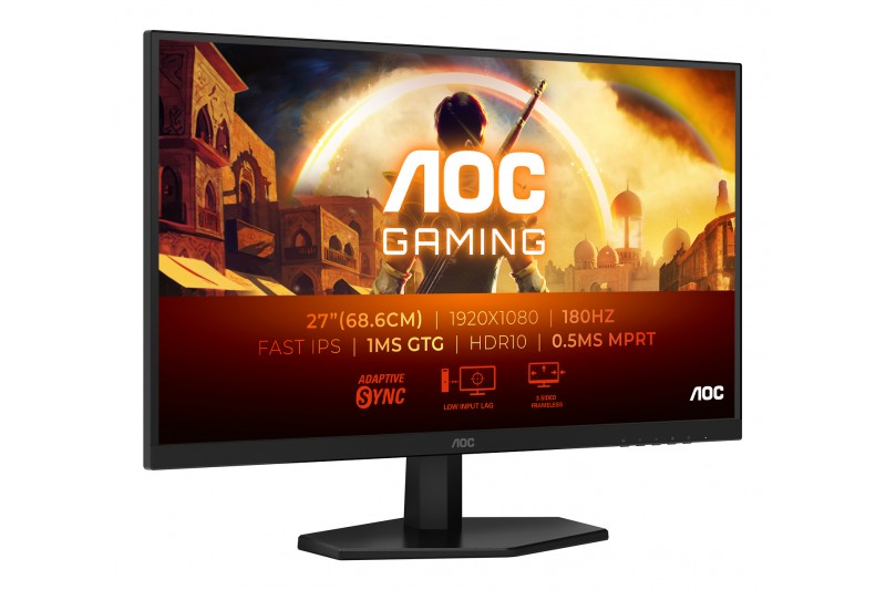 Ecran 27 0.5 ms DP HDMI Noir 180Hz *AOC Gaming 27G42E*
