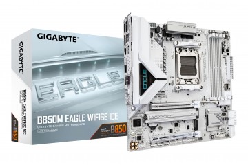 GIGABYTE B850M EAGLE WF6E ICE