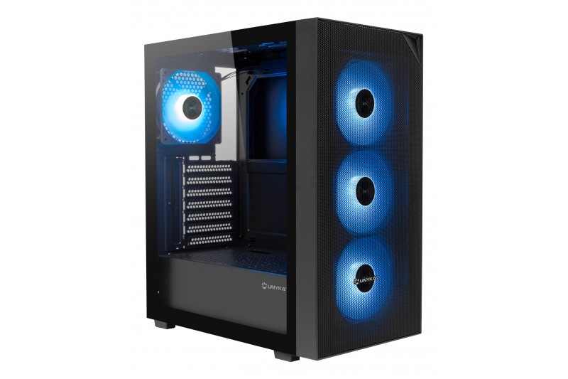 Unykach UK121805 Revelat Mesh Compact Edition ATX Box, Micro ATX, ITX