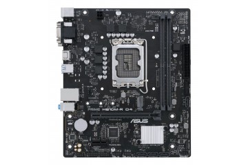 ASUS H610M-R D4 Si carte-mère - mATX - Socket LGA1700 - H610 proc serie 12
