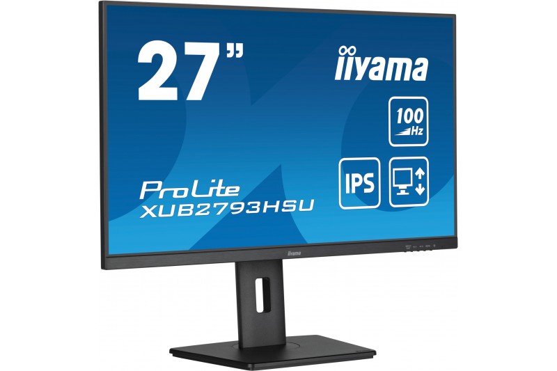 Ecran 27 1 ms DP HDMI mult Noir 100Hz * iiyama ProLite XUB2793HSU-B7 * Ecran 27 1 ms DP HDMI mult Noir 100Hz * iiyama ProLite XUB2793HSU-B7 *