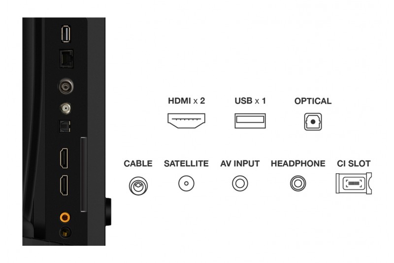 TV TCL 32S5K  32 QLED HD Smart Android TV Noir