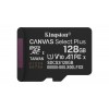 Carte Mémoire micro SD 128Go Canvas select plus+adapt SD* Kingston SDCS3/128GB* Carte Mémoire micro SD 128Go Canvas select plus+adapt SD* Kingston SDCS3/128GB*