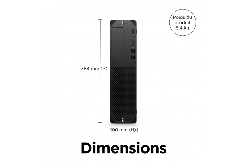 HP Z2 G9 i7 14700 2.1 GH  16 Go SSD 512 Go T400 W11P * 8T1M7EA *