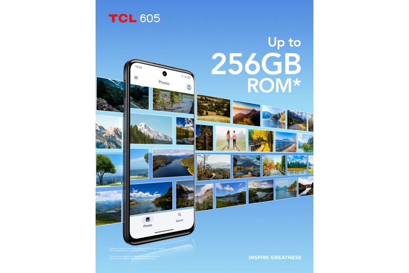 TCL 605 Smartphone 6.75 - 8GB - 256GB - Caméra 50MP - Batterie 5200mAh - Bleu