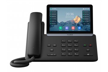 POSTE SIP ECRAN TACTILE 7 COULEUR WIFI/BT 16 COMPTES SIP 5  * Yealink SIP-T87W *