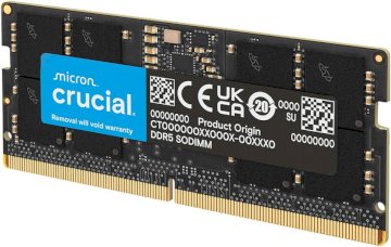 Mémoire SODIMM DDR5 -5600 12Go * Crucial CT12G56C46S5  *