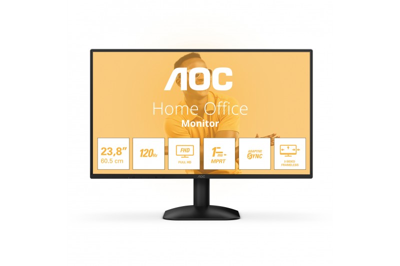 Ecran 24 LED  AOC Full HD 1ms  HDMI VGA * AOC  24B31H*