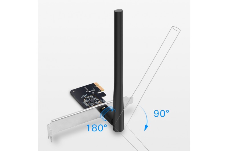 TP-Link Archer T2E V1 - adaptateur réseau - PCIe TP-Link Archer T2E V1 - adaptateur réseau - PCIe