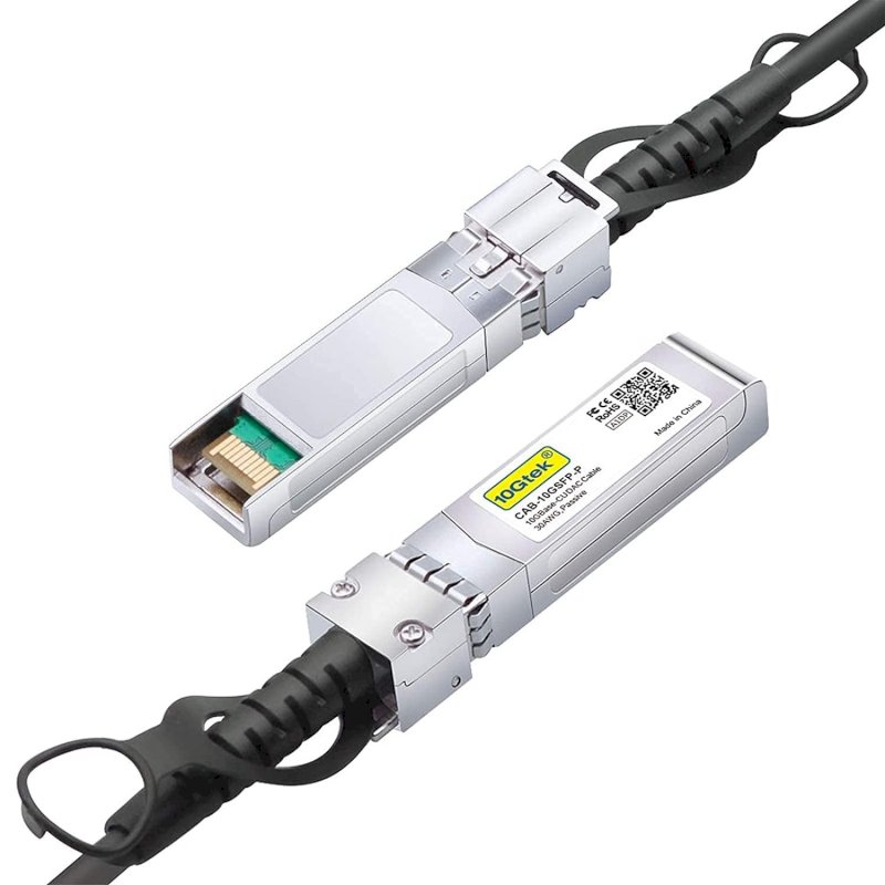 Câble SFP+ DAC 10Gbit/s 0.5 Mètre, 10GBASE-CU connexion directe, Universel