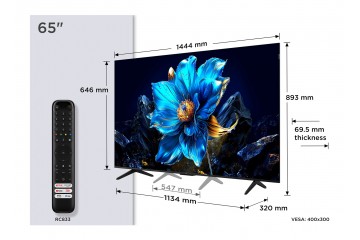 TV QLED 65 POUCES 4K Google TV TCL 65P79K