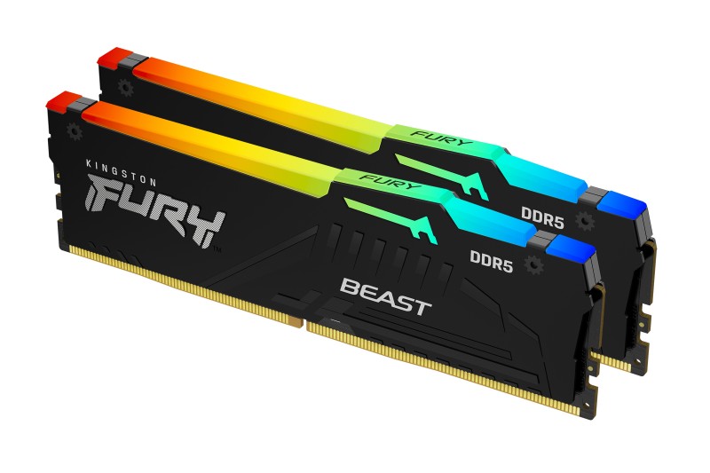 Mémoire DDR5 6000 2 x 16Go  * Kingston Fury Beast RGB Expo KF560C30BBEAK2-32*