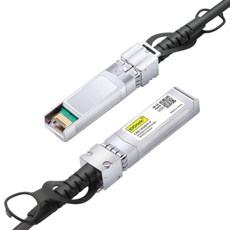 Câble SFP+ DAC 10Gbit/s 0.25 Mètre, 10GBASE-CU connexion directe, Universel Câble SFP+ DAC 10Gbit/s 0.25 Mètre, 10GBASE-CU connexion directe, Universel
