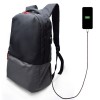 Sac à dos portable Ewent EW2529 jusqu'à 17 - Port de charge USB-Étanche-Noir Sac à dos portable Ewent EW2529 jusqu'à 17 - Port de charge USB-Étanche-Noir