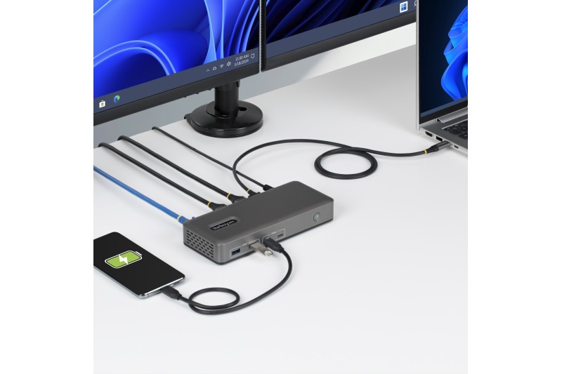 StarTech.com Station d'Accueil USB-C à Deux Écrans, HDMI, 4K *196UE-USBC-DOCK* StarTech.com Station d'Accueil USB-C à Deux Écrans, HDMI, 4K *196UE-USBC-DOCK*