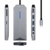 Aisens Dock 9 en 1 USB-C 3.0 Hub 3xUSB-A 3.0, HDMI RJ45 PD100W *ASUC-9P001-GR* Aisens Dock 9 en 1 USB-C 3.0 Hub 3xUSB-A 3.0, HDMI RJ45 PD100W *ASUC-9P001-GR*