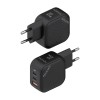 Chargeur Aisens GAN 65W - 2xUSB-C-1xUSB-A *ASCH-65W3P027-BK*