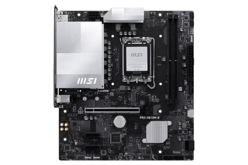 MSI PRO H810M-B carte mère Intel H810 LGA 1851 mATX proc serie ultra