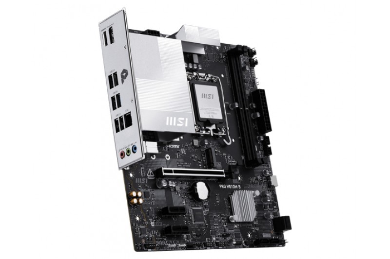 MSI PRO H810M-B carte mère Intel H810 LGA 1851 mATX proc serie ultra