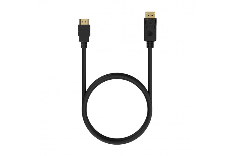 Aisens Cable Conversor DisplayPort a HDMI - DP/M-HDMI/M - 0.5M  *A125-0550*