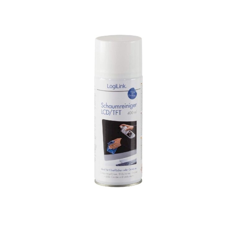 Nettoyant mousse, écrans LCD et TFT, 400 ml Logilink