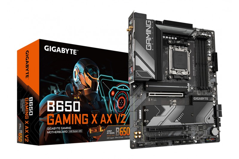 GIGABYTE B650 GAMING X AX V2 carte mère AMD B650 Emplacement AM5 ATX GIGABYTE B650 GAMING X AX V2 carte mère AMD B650 Emplacement AM5 ATX