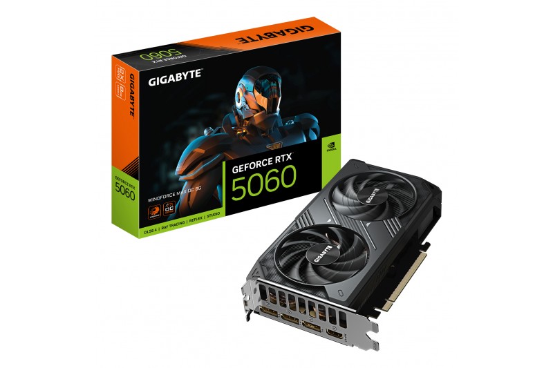 GIGABYTE RTX 5060 WF2MAX OC-8GD GIGABYTE RTX 5060 WF2MAX OC-8GD