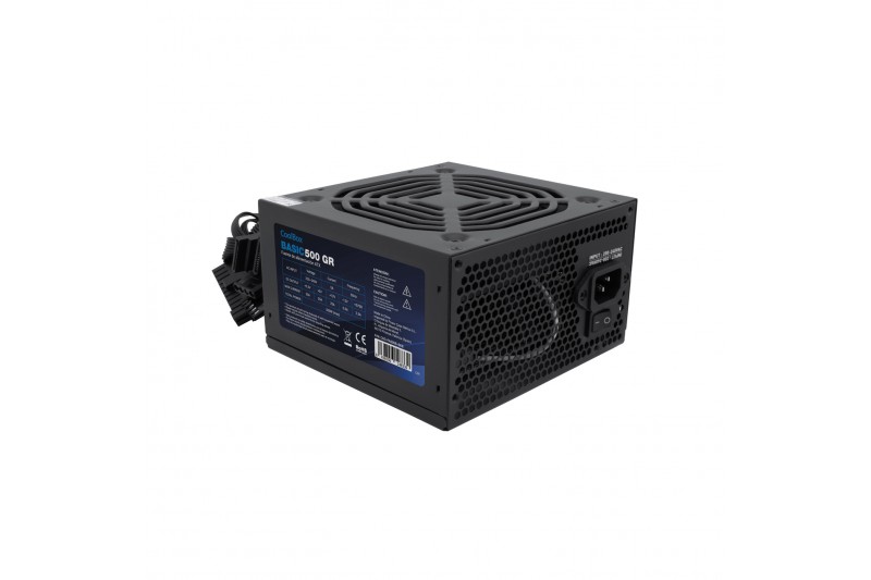 Alim CoolBox Basic 500GR ATX 500W - Ventilateur 120mm *CoolBox COO-FA500B-BKB*