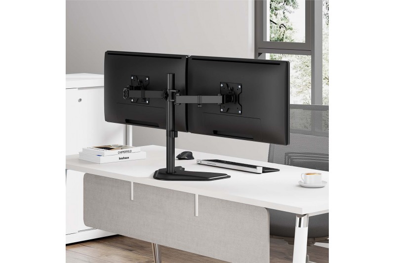 Support de table Aisens double écran 17-32 - Noir DT32TSR-285