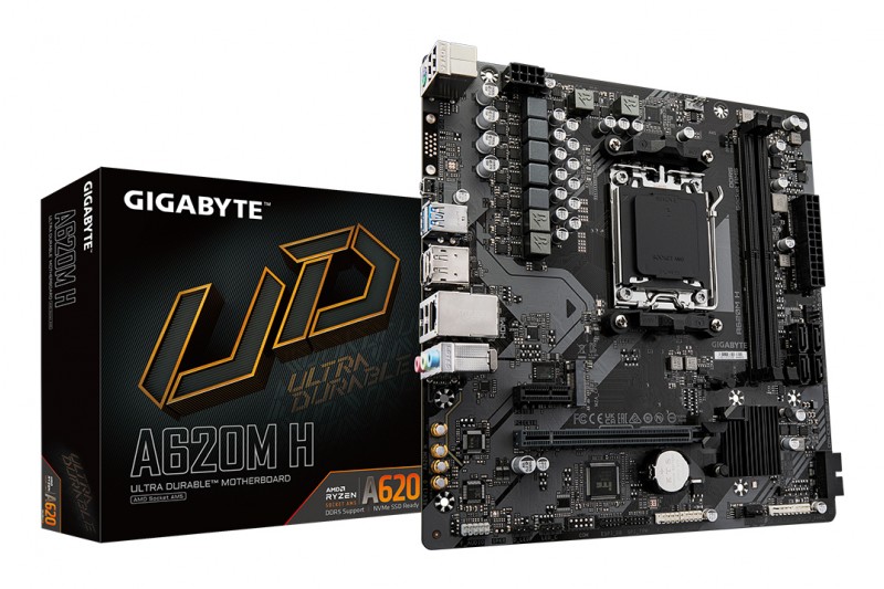 GIGABYTE A620M H AM5 DDR5 GIGABYTE A620M H AM5 DDR5