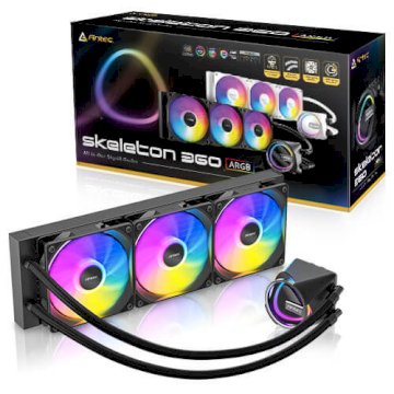 Kit Watercooling AIO Antec Skeleton RGB - 360mm (Noir) * 0-761345-40066-4 *