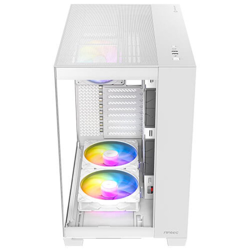 Boitier Grand Tour E-ATX Antec Constellation C8 RGB vitré Blan*0-761345-10028-1* Boitier Grand Tour E-ATX Antec Constellation C8 RGB vitré Blan*0-761345-10028-1*