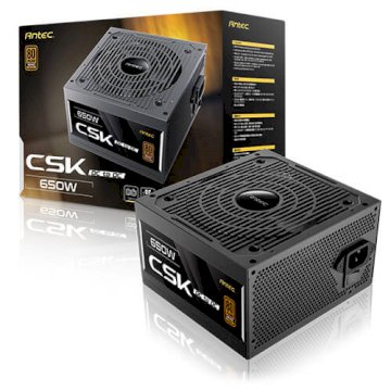 Alimentation ATX Antec Cuprum Strike CSK DC - 650W (Noir) * 0-761345-20107-0 *
