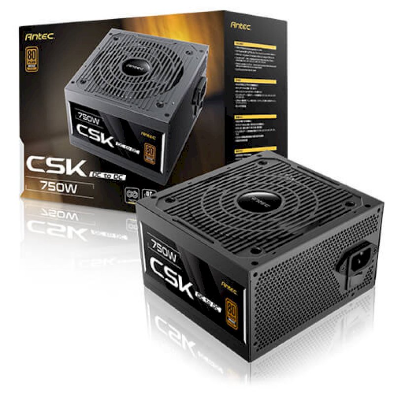 Alimentation ATX Antec Cuprum Strike CSK DC - 750W (Noir) * 0-761345-20112-4 * Alimentation ATX Antec Cuprum Strike CSK DC - 750W (Noir) * 0-761345-20112-4 *