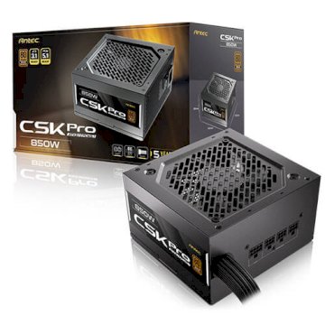 Alimentation ATX Antec Cuprum Strike CSK PRO EC 850W (Noir) * 0-761345-20069-1 *
