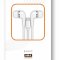 TechOneTech ear Tech Hop Écouteurs USB-C Micro intégré 1.20m Blanc *TEC1304*