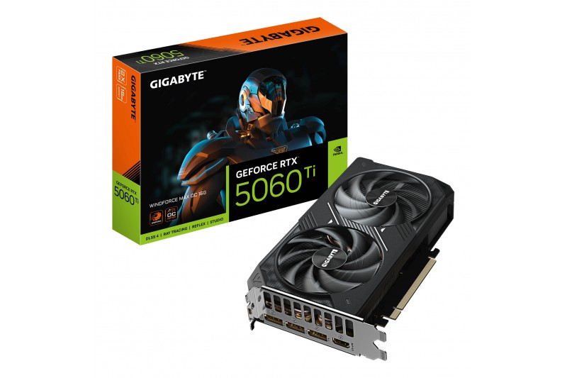 GIGABYTE RTX 5060TI WF2MAX OC 16G GIGABYTE RTX 5060TI WF2MAX OC 16G